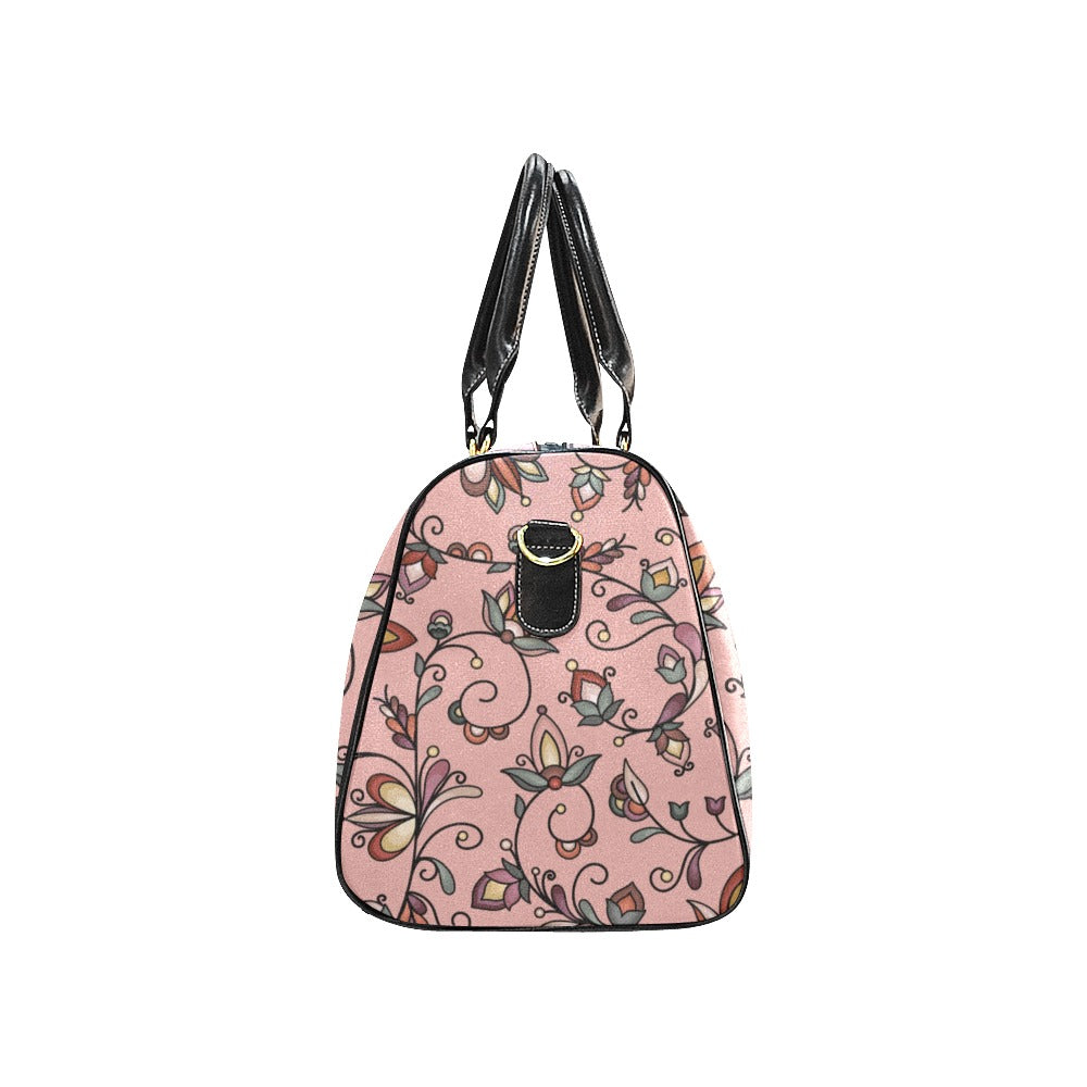 Burnt Sky Petals Peach Small Travel Bag