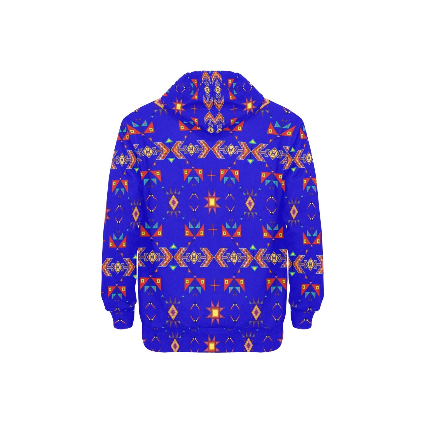 Scattered Generations Royal Men's Long Sleeve Fleece Hoodie