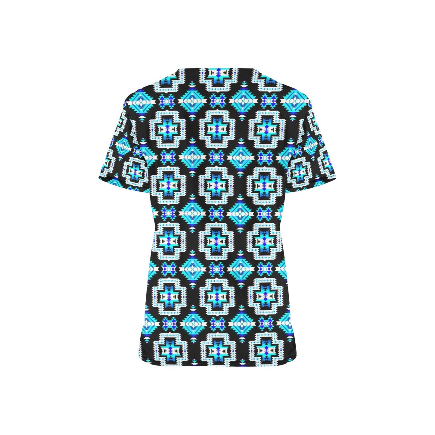 Pretty Blanket Cool Sky Scrub Top