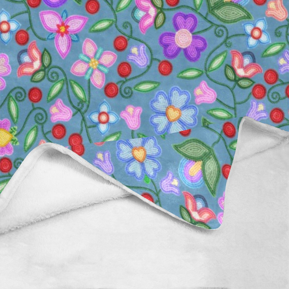 Petal Harmony River Small Micro Fleece Blanket