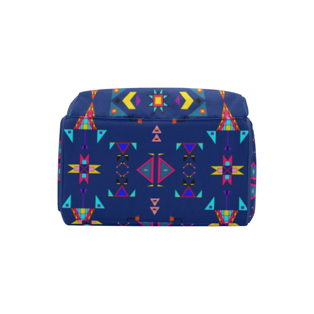 Enemy Territory Dark Navy Multi-Function Diaper Backpack