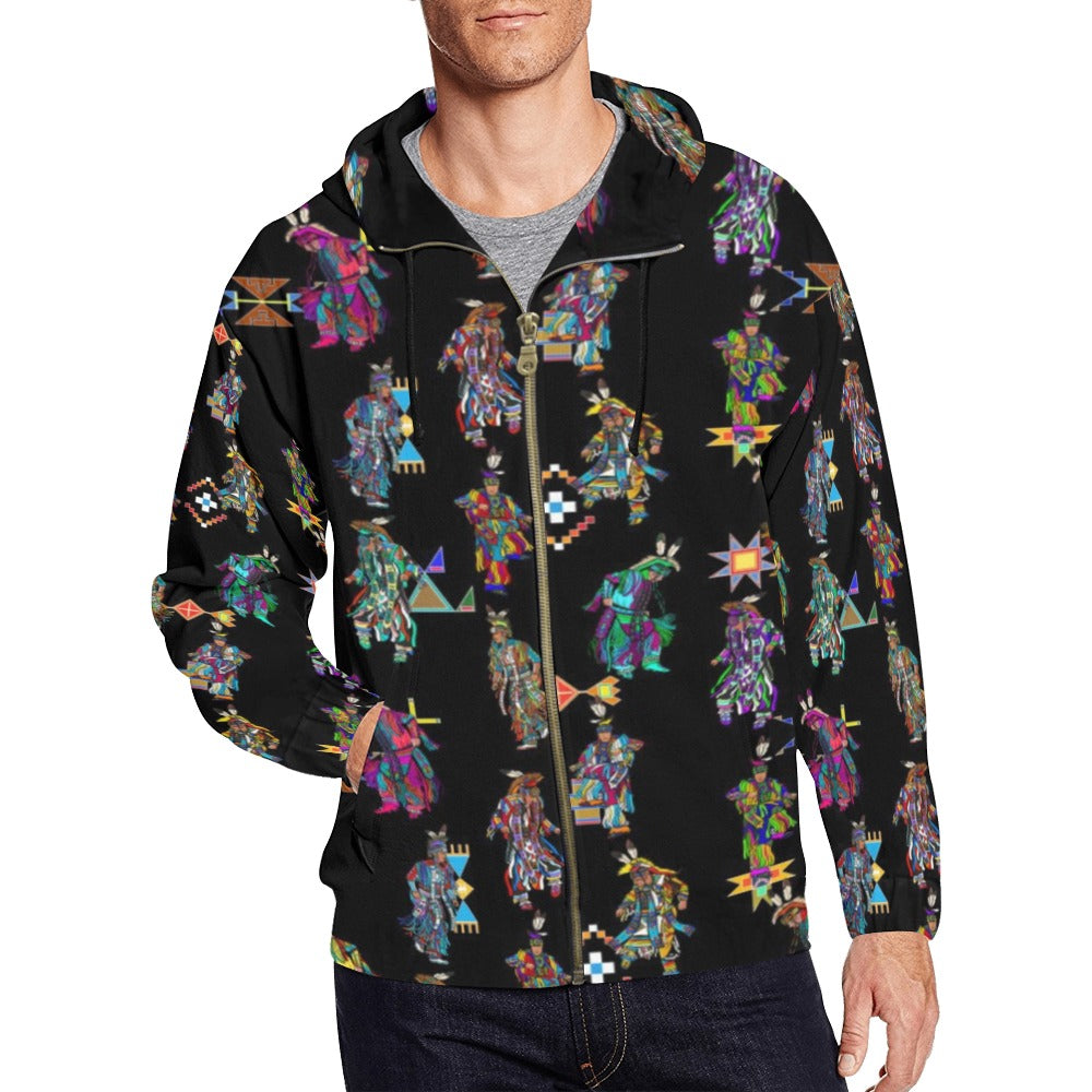 Men's Grass Dancer Zip Hoodie