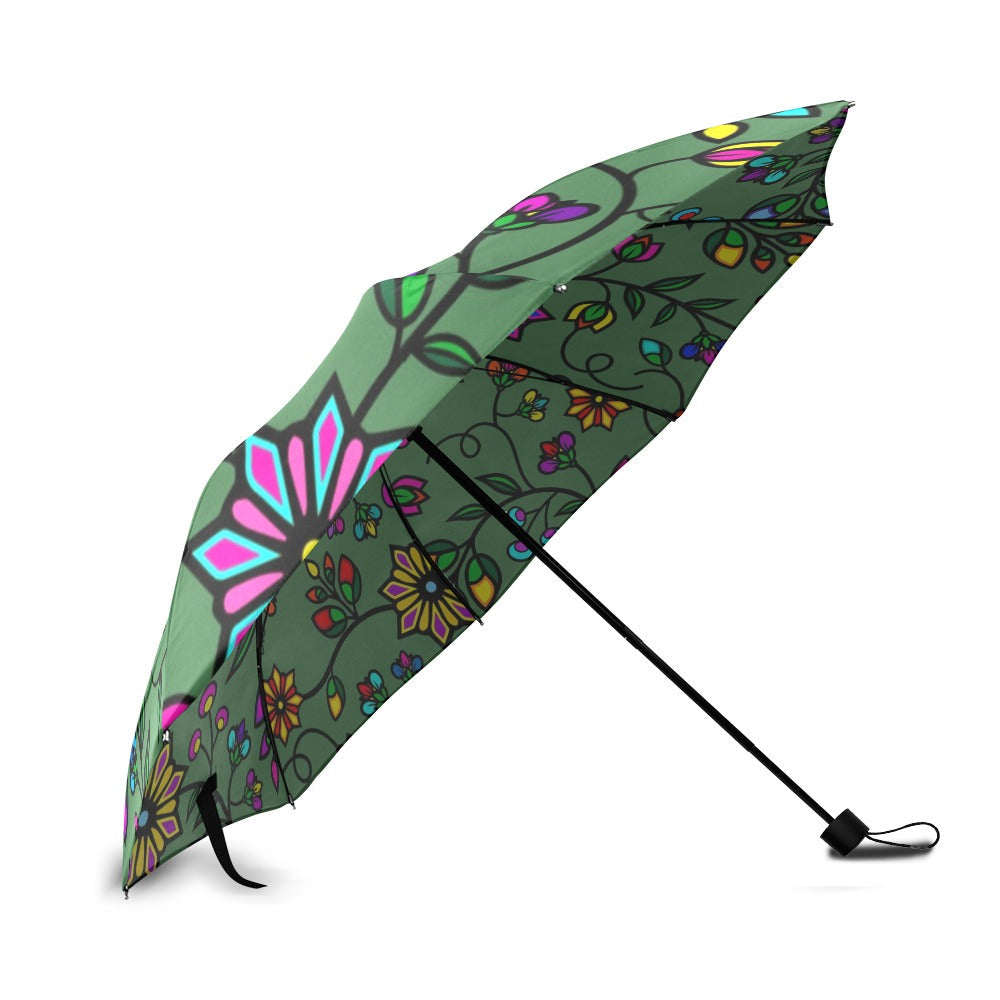 Prairie Paintbrush Sage Foldable Umbrella