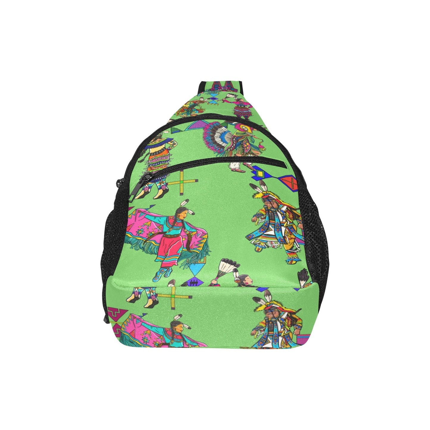 Grand Entry Dancers Grass Chest Bag