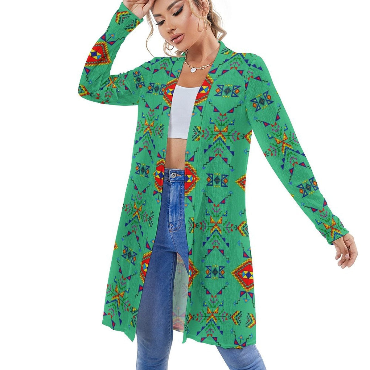 Buffalo Jump Sage Cardigan by 49 Dzine