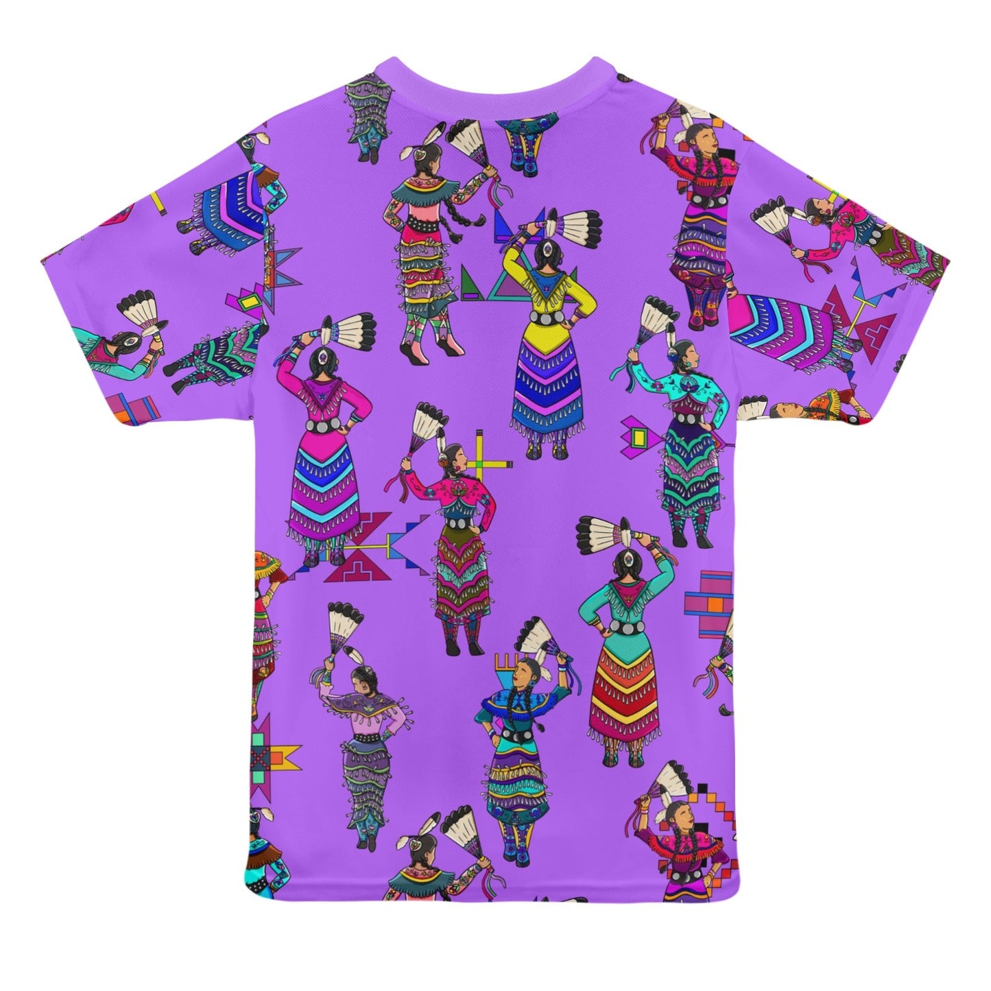 Women's Jingle Dancers Purple Tee