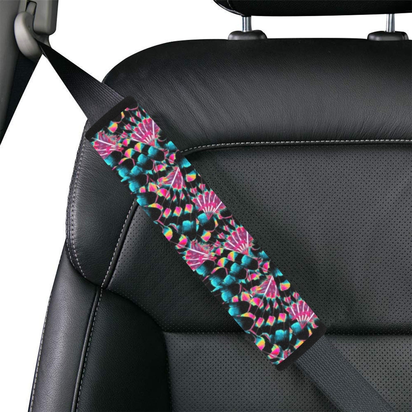 Hawk Feathers Seat Belt Cover