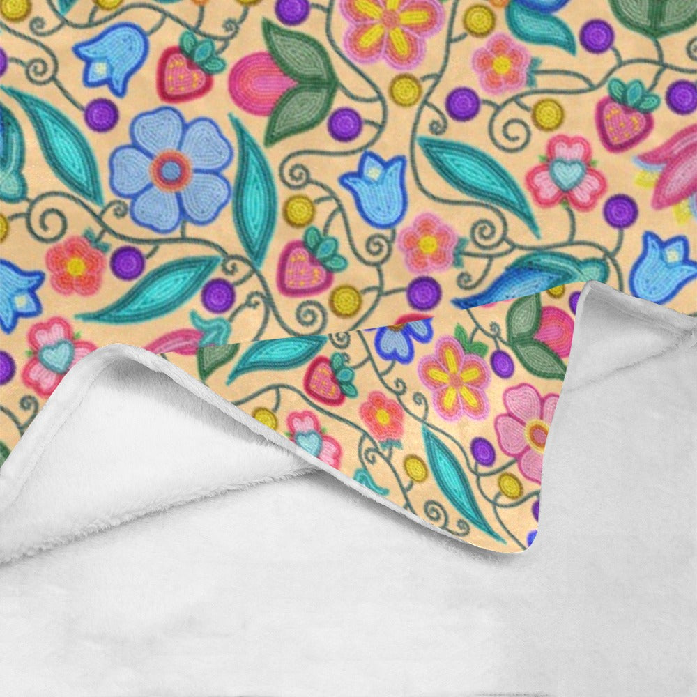 Sweet Offering Cream X-Large Micro Fleece Blanket