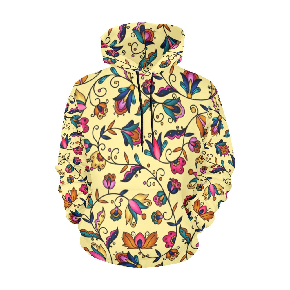Copper Prairie Petals Hoodie for Women