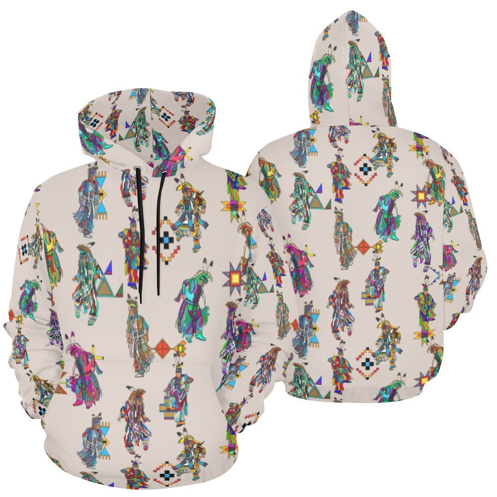 Men's Grass Dancers Muslin Hoodie for Men
