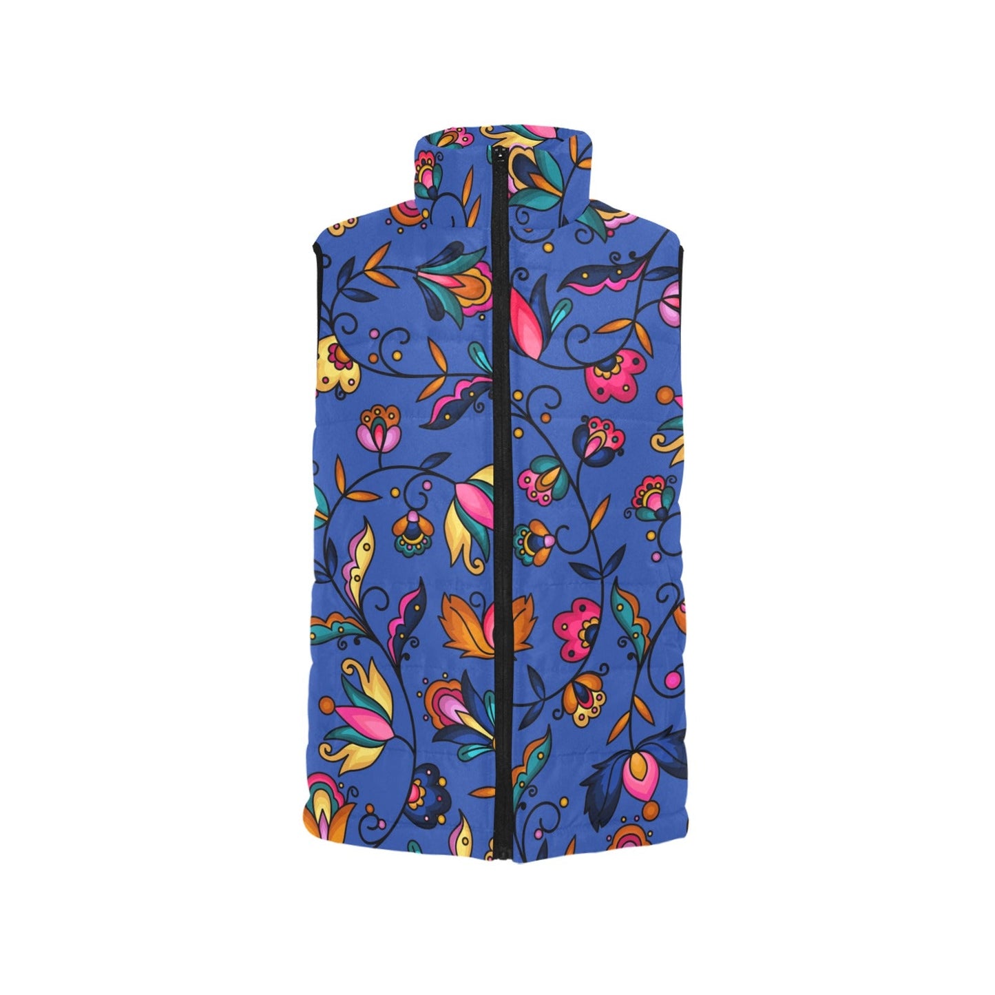 Copper Prairie Petals Padded Vest
