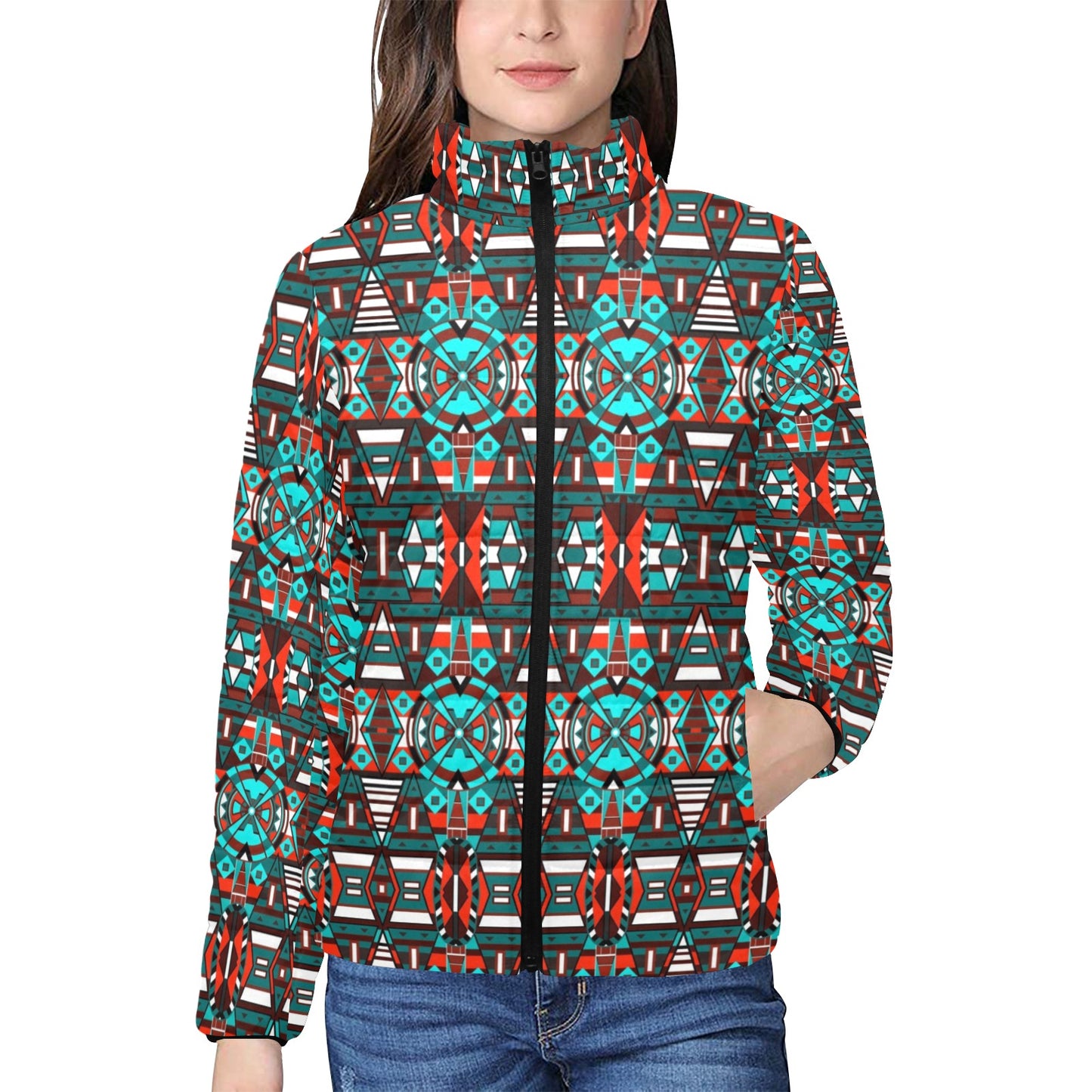 Captive Stand Collar Jacket