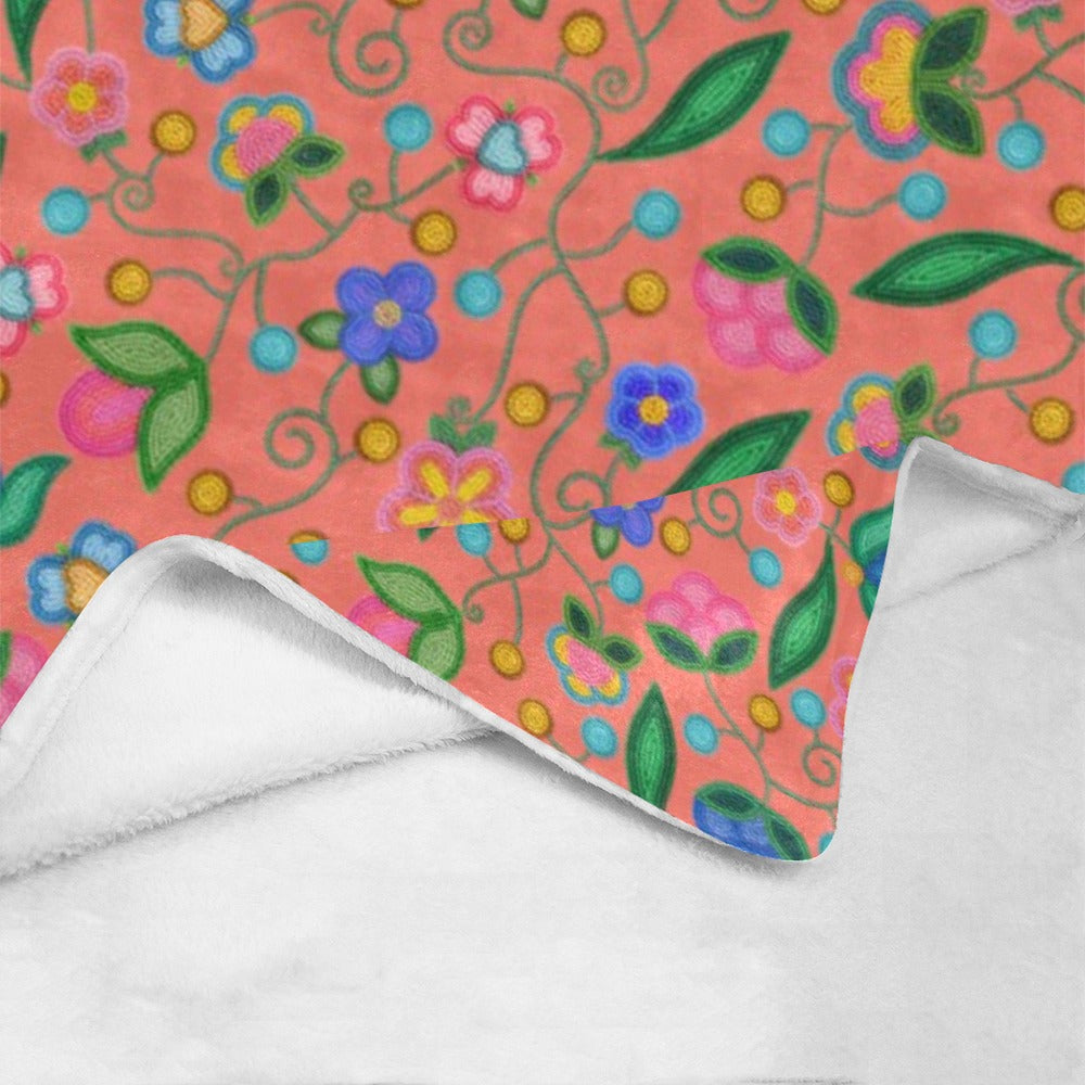 Skyberry Serenade Peach X-Large Micro Fleece Blanket