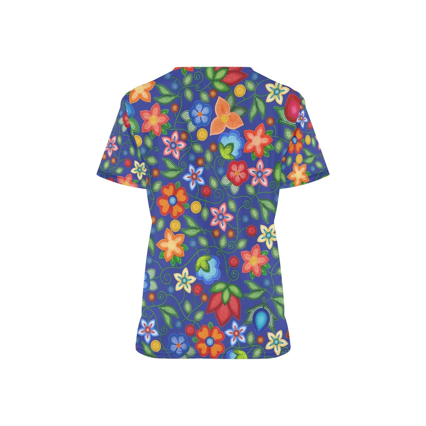 Morning Harmony Sapphire Scrub Top