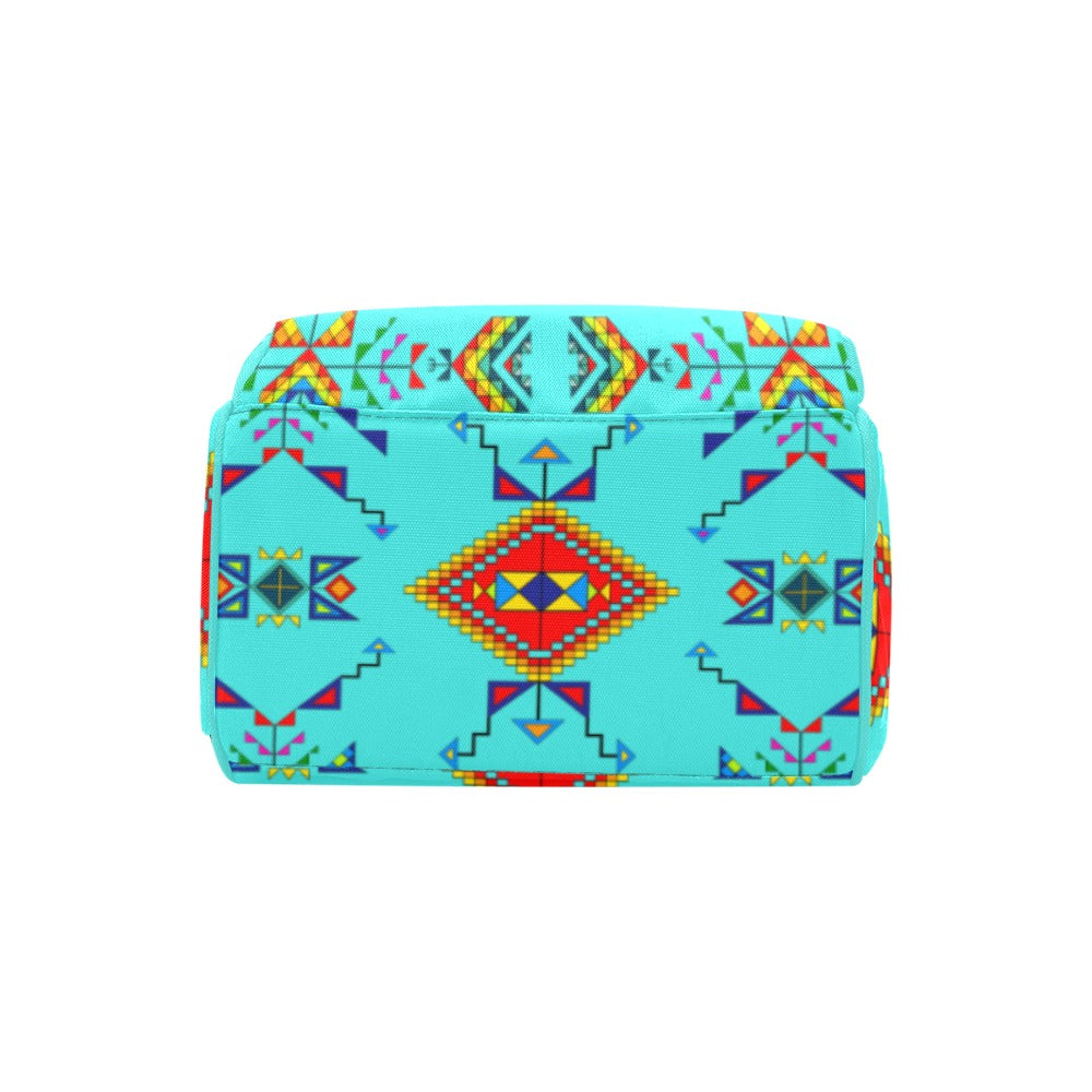 Buffalo Jump Turquoise Multi-Function Diaper Backpack/Diaper Bag