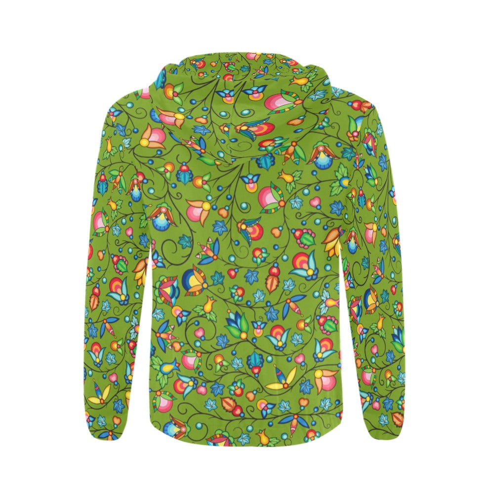 Prairie Plains Spirit Sweetgrass Men's Zipper Hoodie