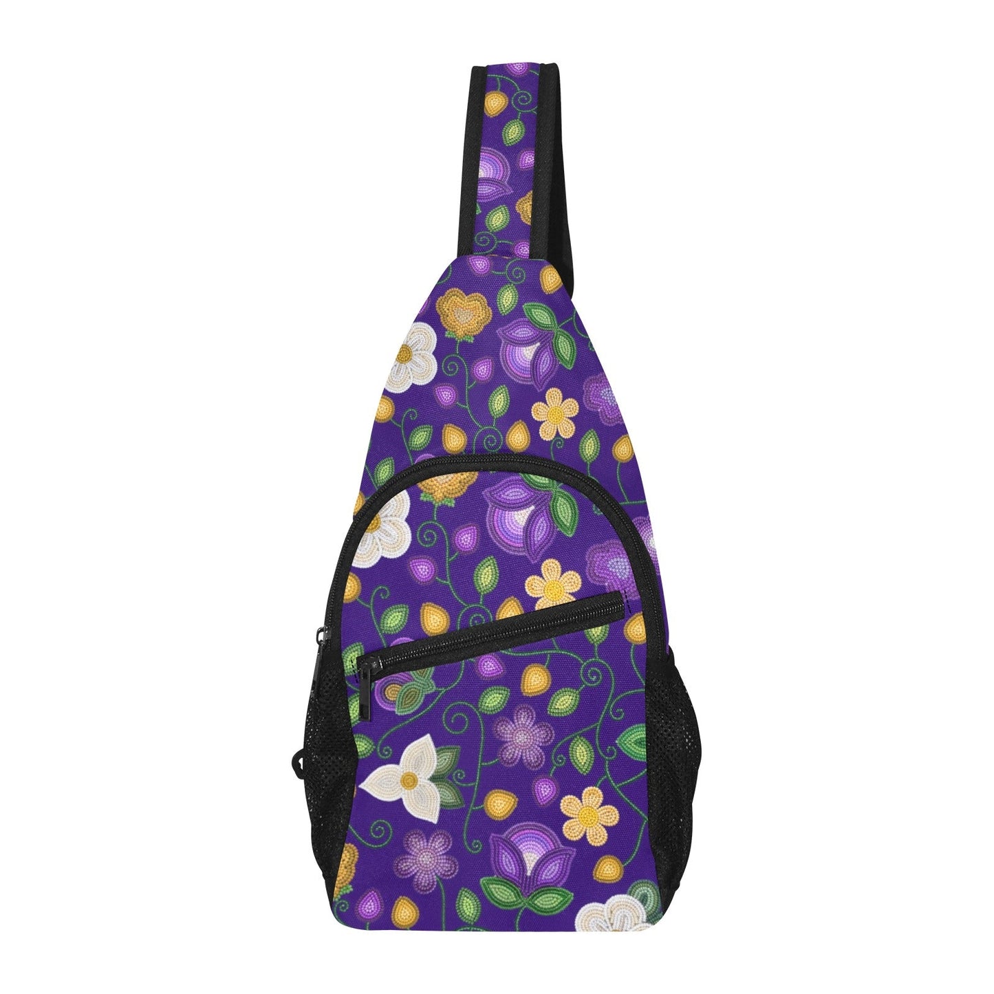 Midnight Moss Bloom Chest Bag