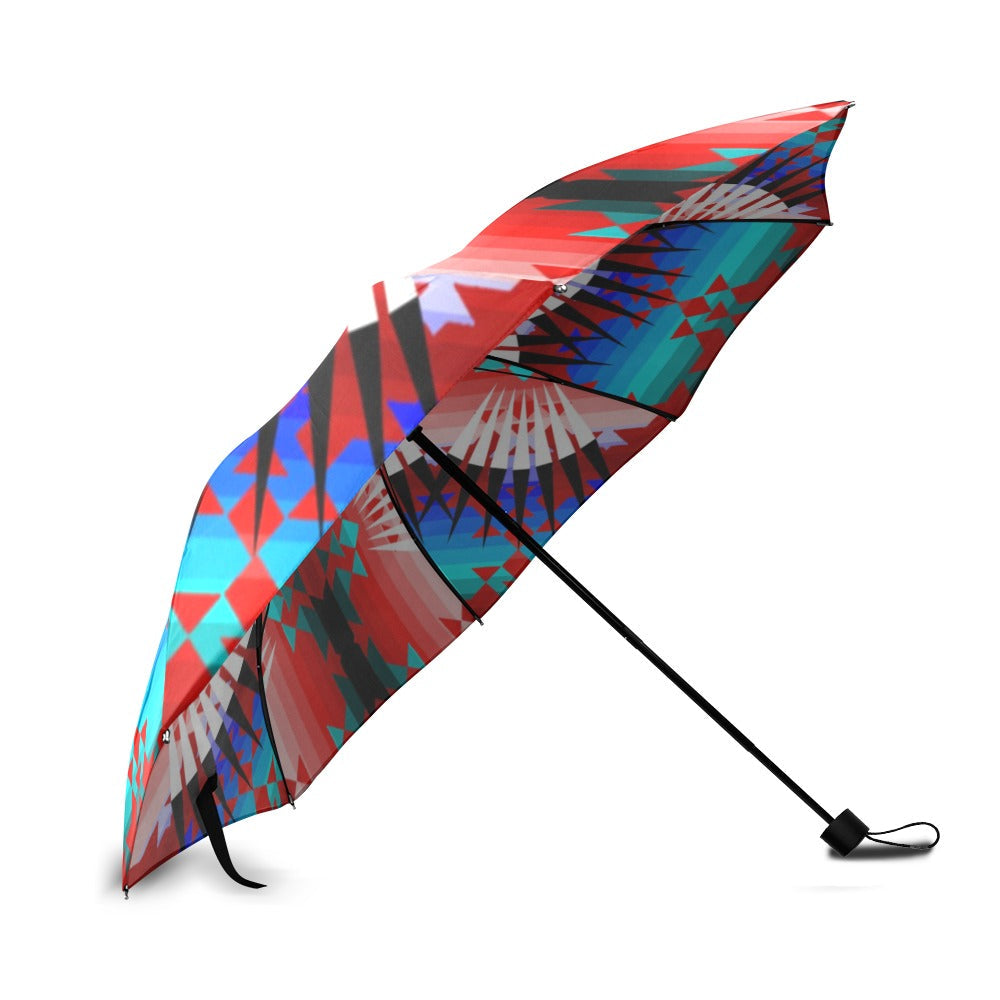 Northwest Ribbonwork Bustles Foldable Umbrella
