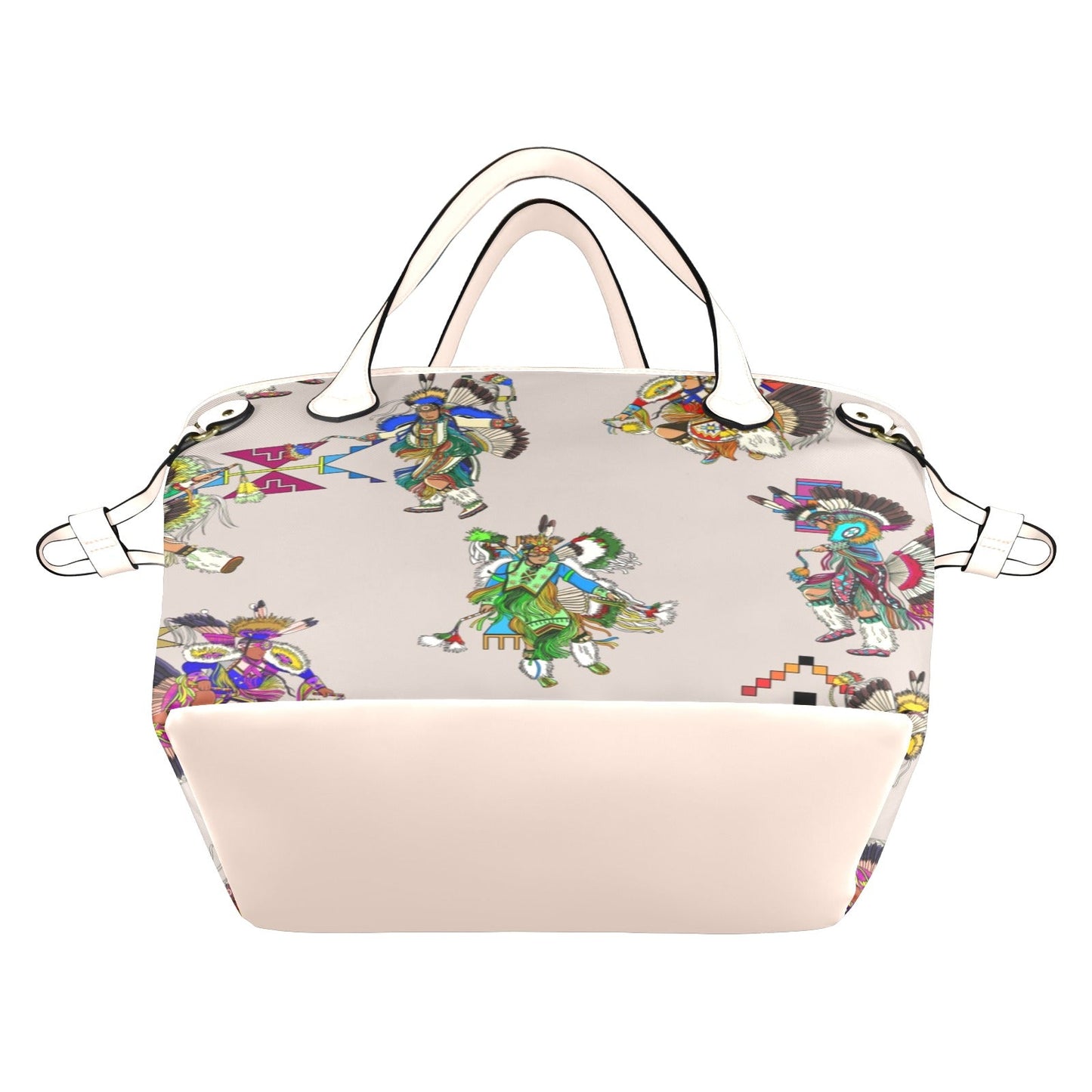 Men's Fancy Dancers Muslin Clover Canvas Tote