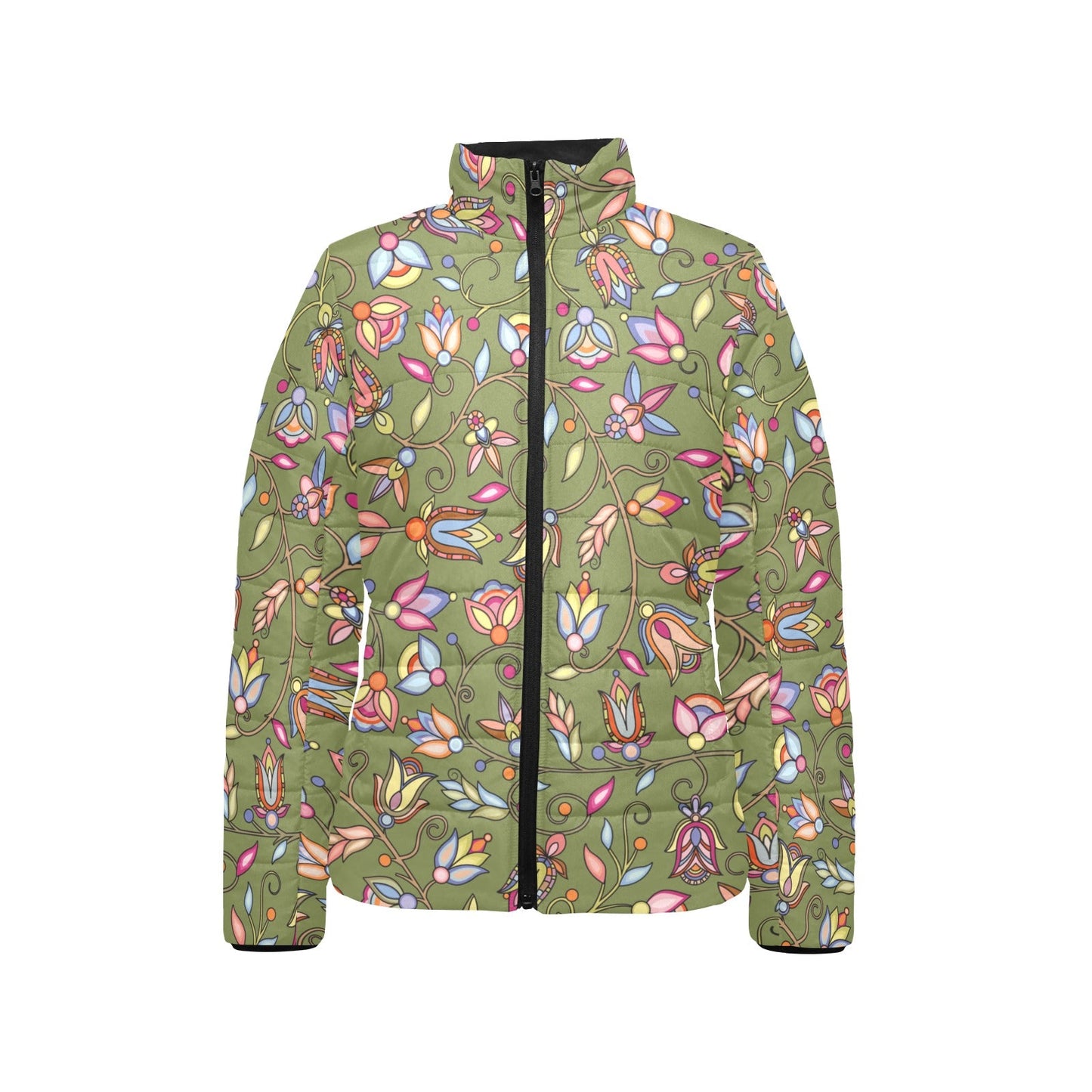 Buffalo Bloom Stand Collar Jacket