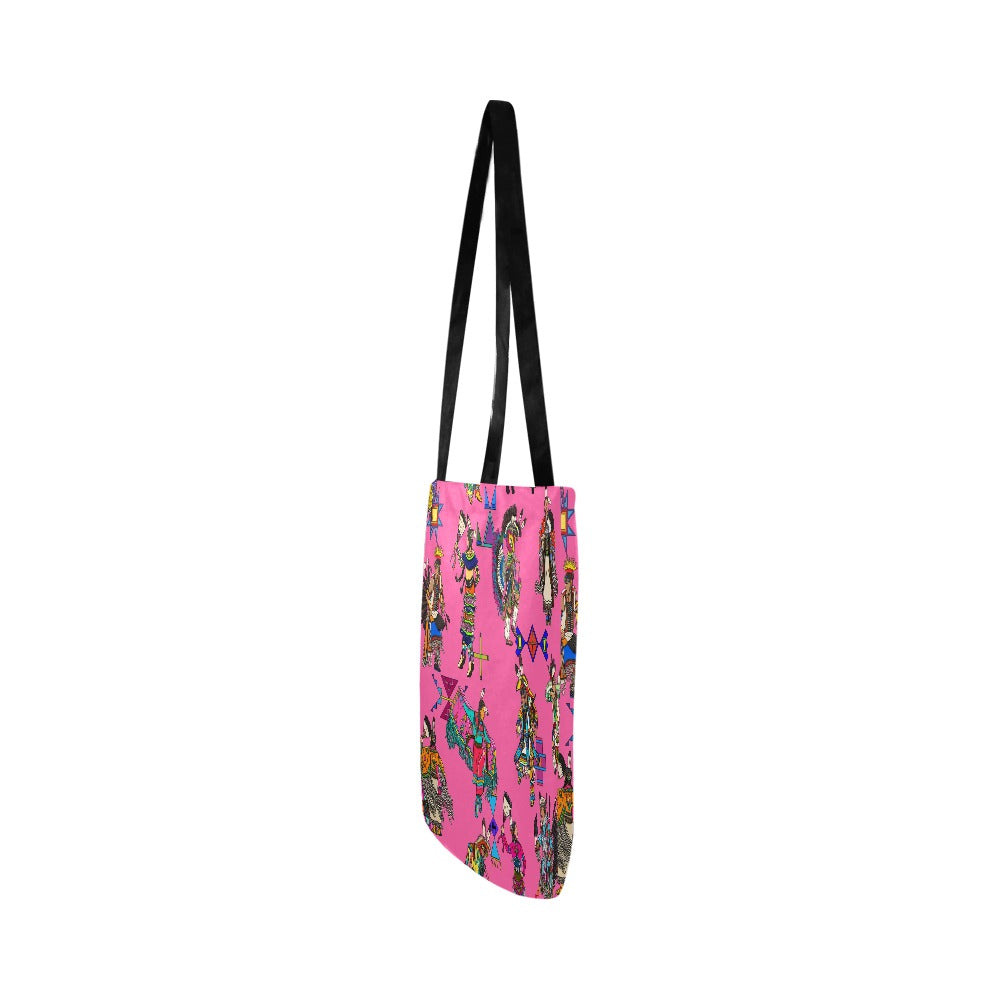 Grand Entry Dancer Pink Reusable Shopping Bag