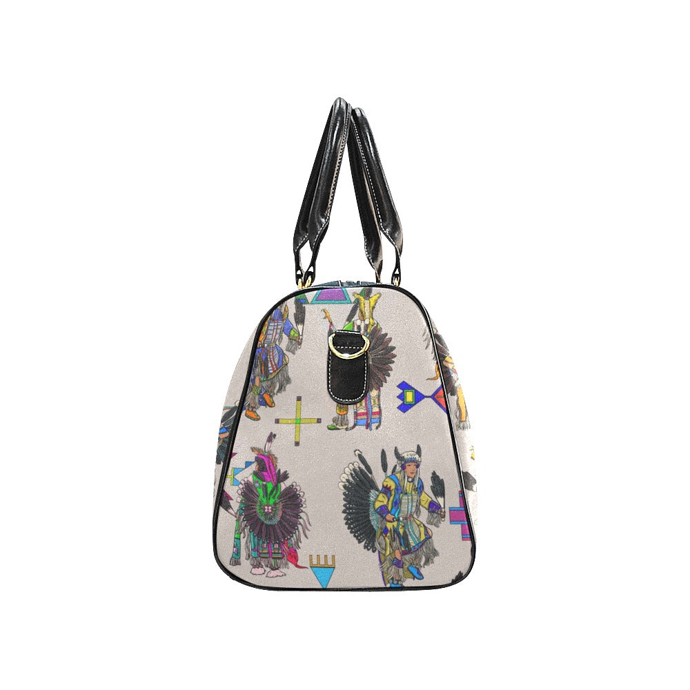 Men's Tradish Dancers Muslin White Large Travel Bag
