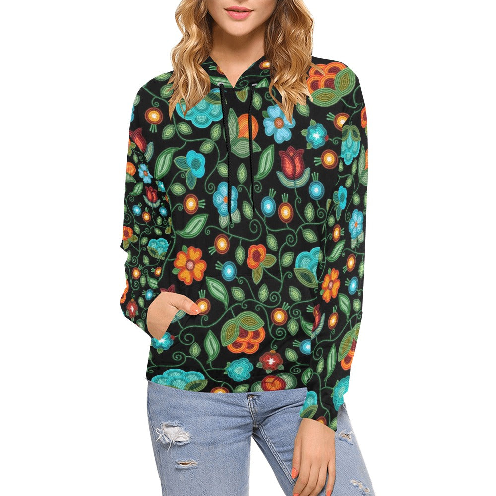 Prairie Fire Petals Hoodie for Women