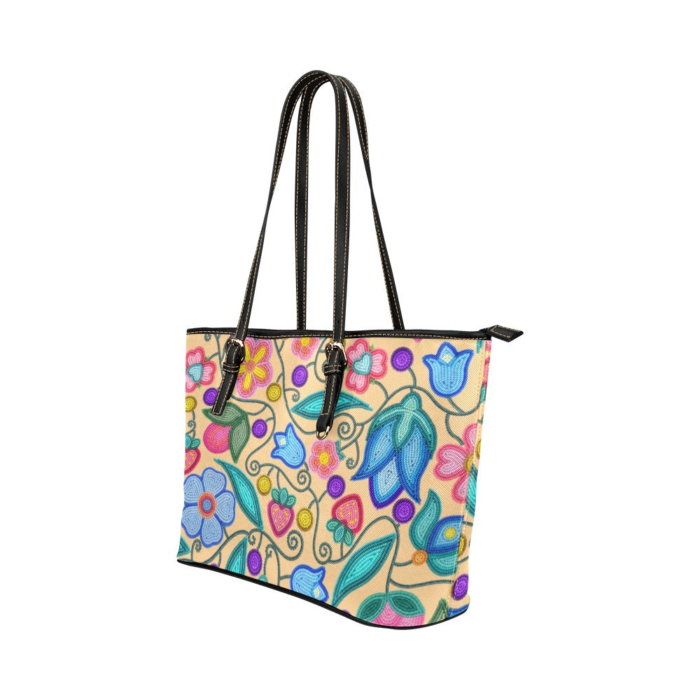Sweet Offering Cream Leather Tote