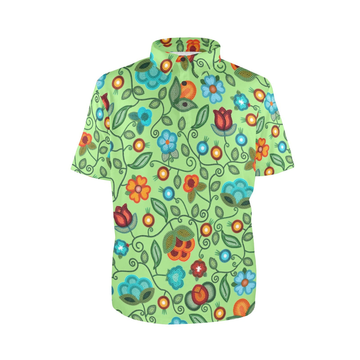 Prairie Fire Petals Polo Shirt