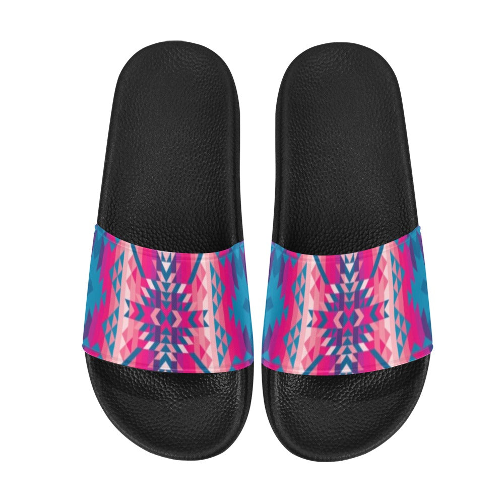 Desert Geo Slide Sandals
