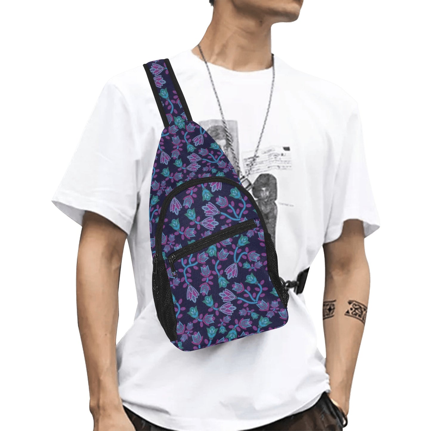 Beaded Chest Bag