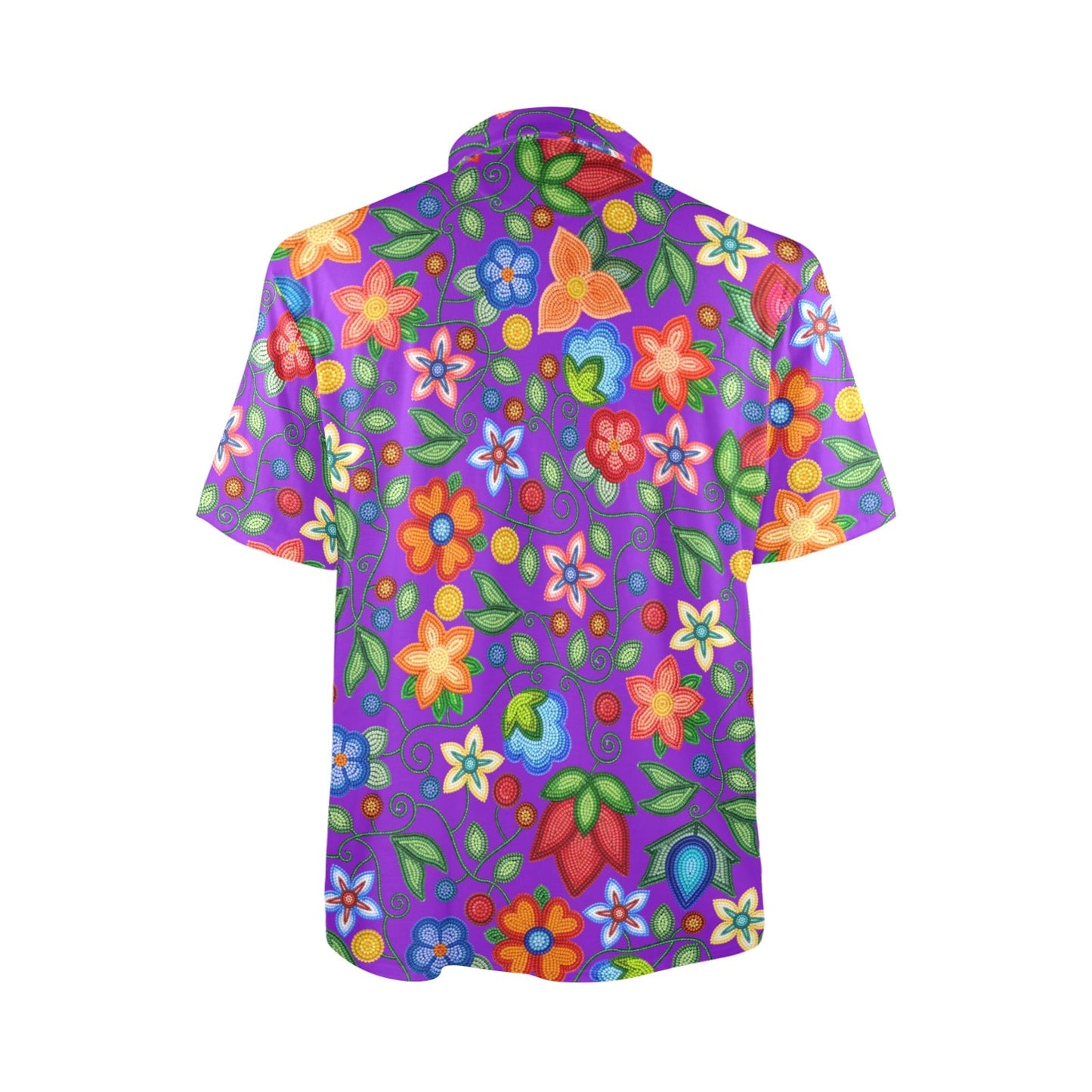 Morning Harmony Purple Polo Shirt