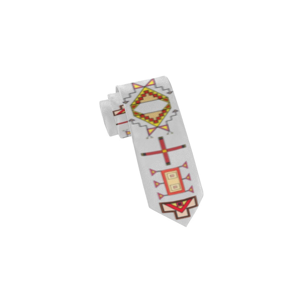 Shield Keeper Geometric Necktie
