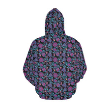 Load image into Gallery viewer, Beaded Nouveau Coal Hoodie for Women
