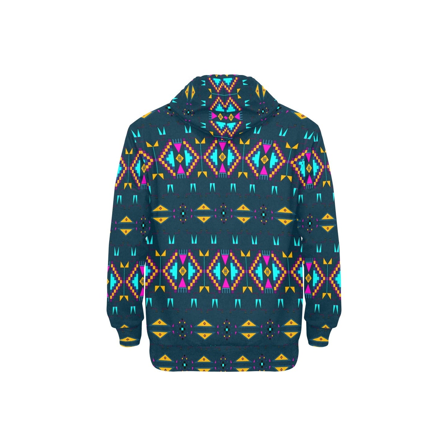 Rite of Passage Dark Teal Men's Long Sleeve Fleece Hoodie