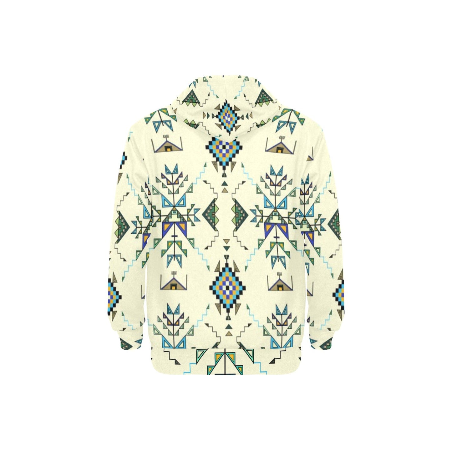 Bear Shield Cream Fleece Hoodie