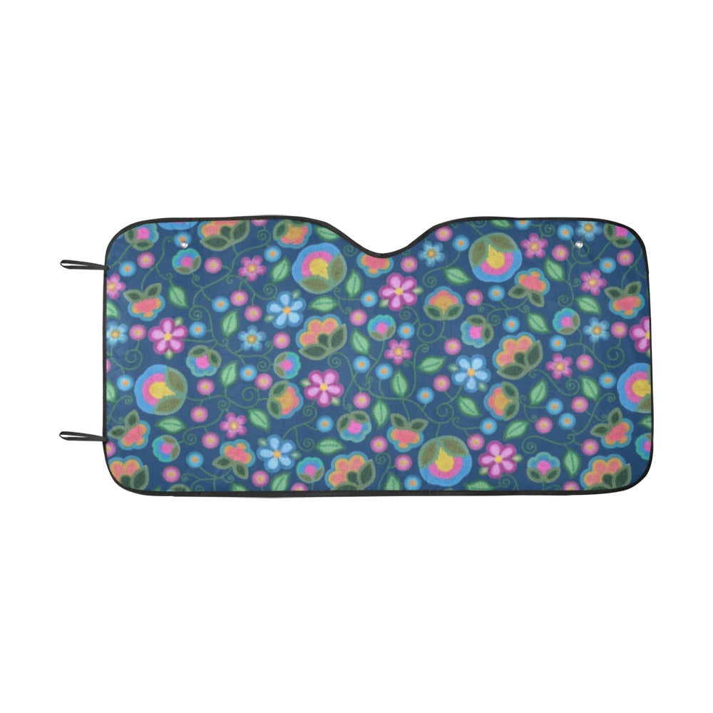 Turquoise Sunbeam Car Sun Shade