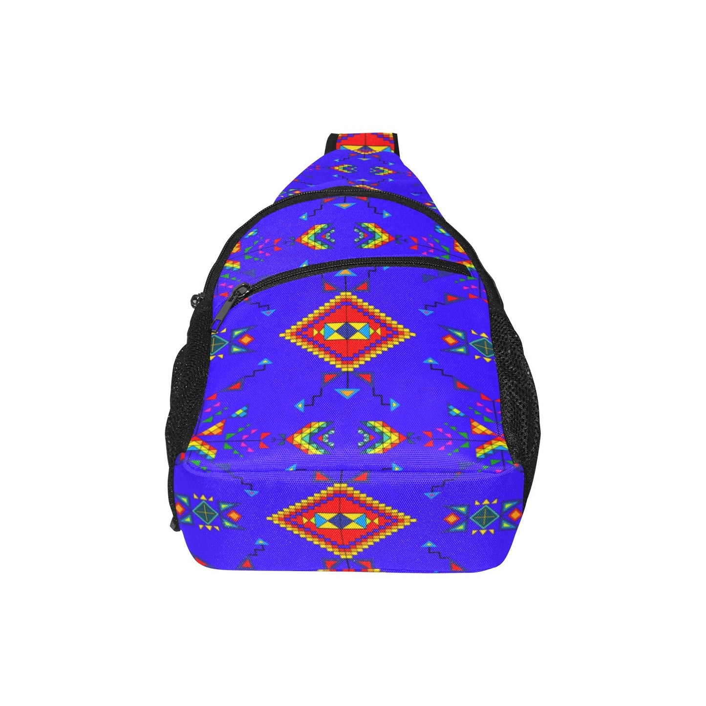 Buffalo Jump Blue Chest Bag