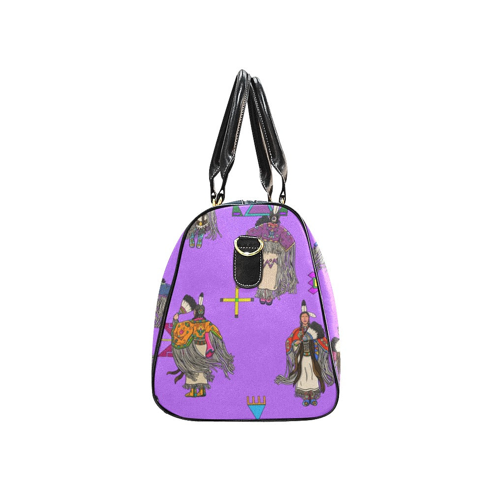 Women's Tradish Dancers Purple Large Travel Bag