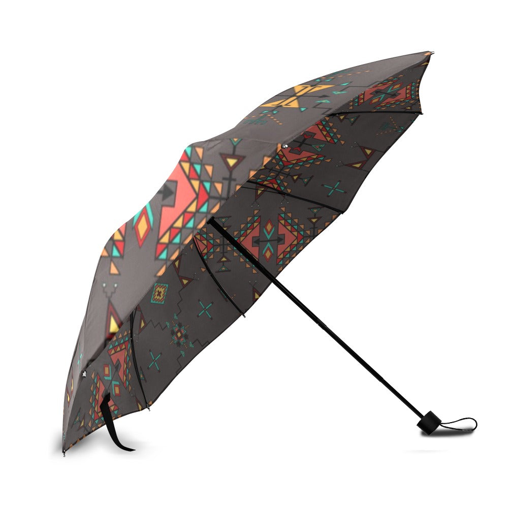 Thunder Flight Gray Foldable Umbrella