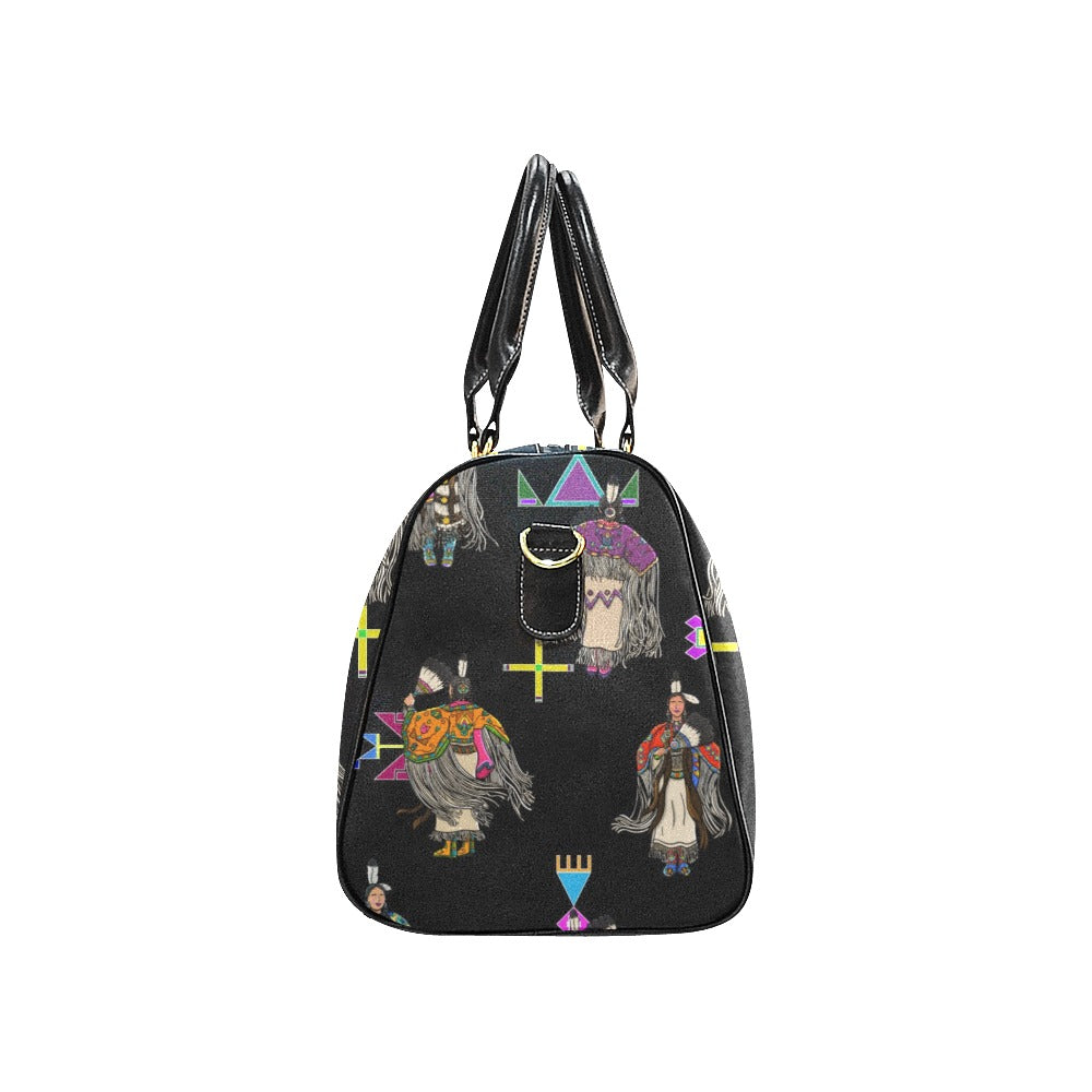 Women's Tradish Dancers Black Small Travel Bag