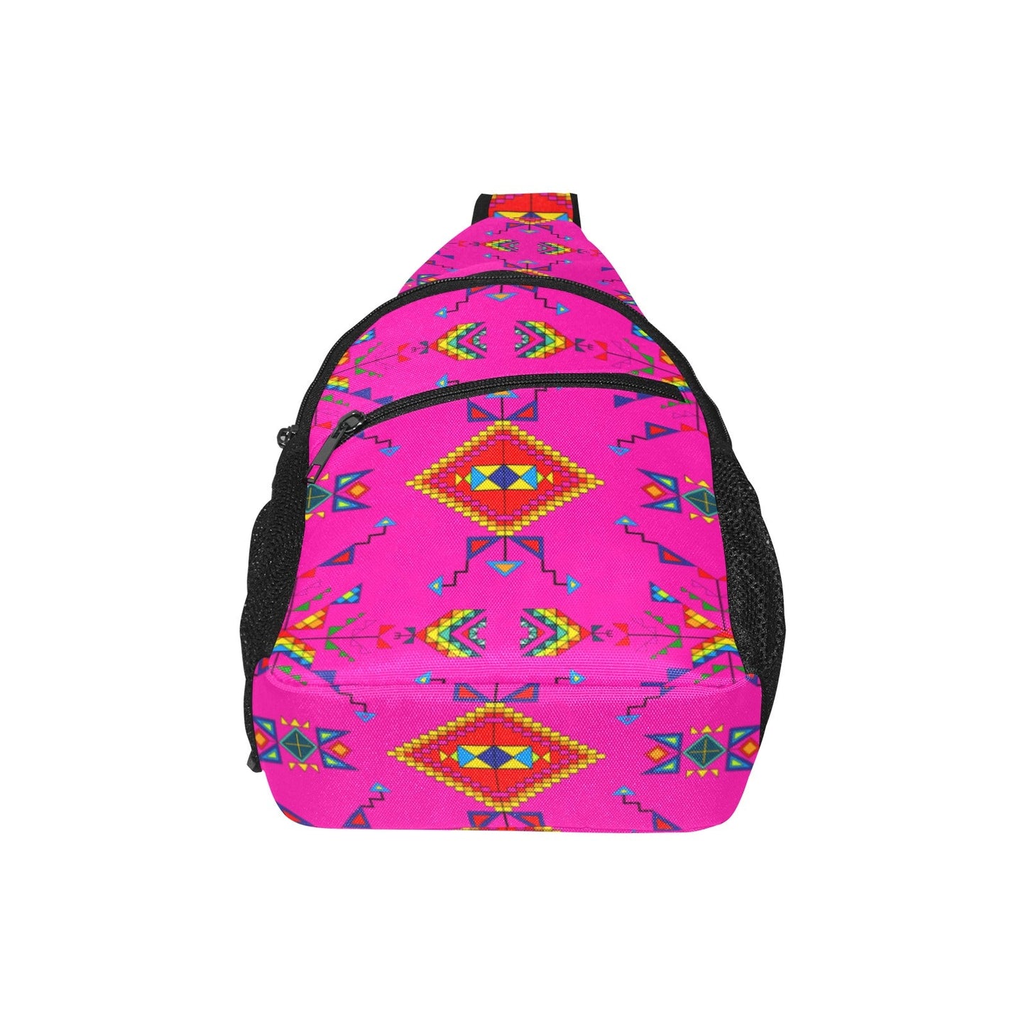 Buffalo Jump Pink Chest Bag
