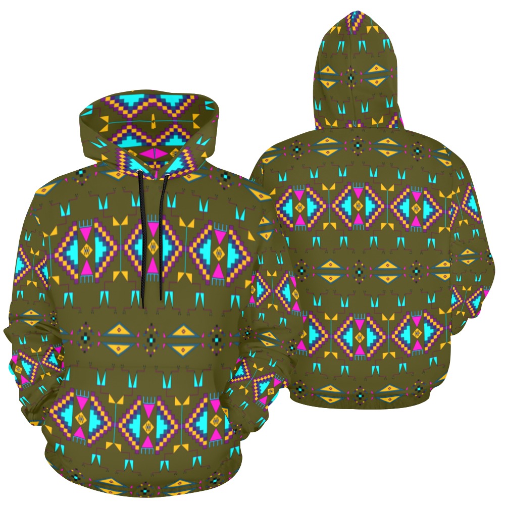 Rite of Passage Olive Hoodie for Women