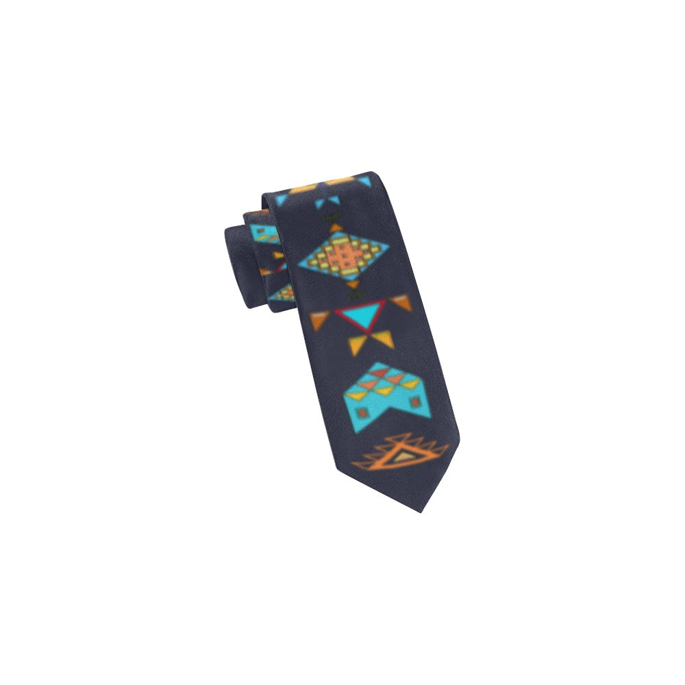 Blooming Spirit Geometric Necktie