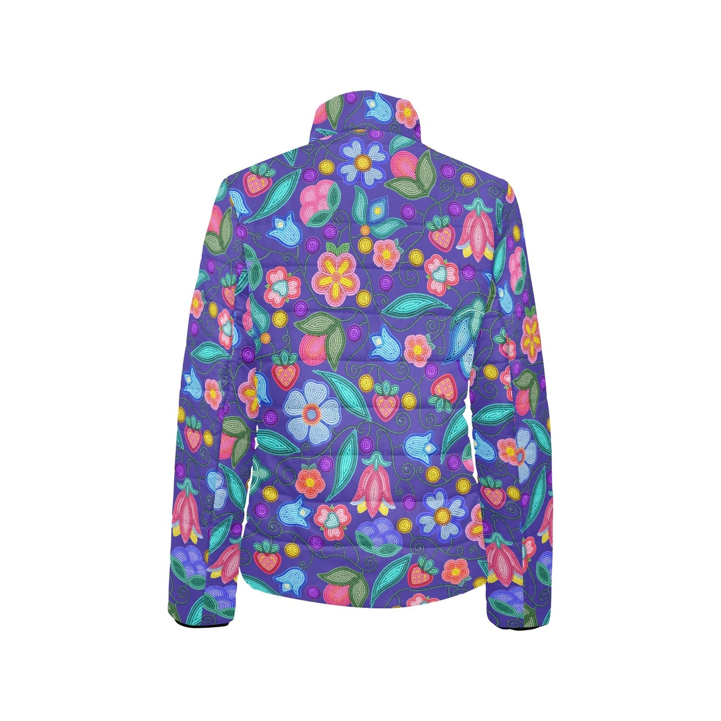 Sweet Offering Indigo Stand Collar Jacket