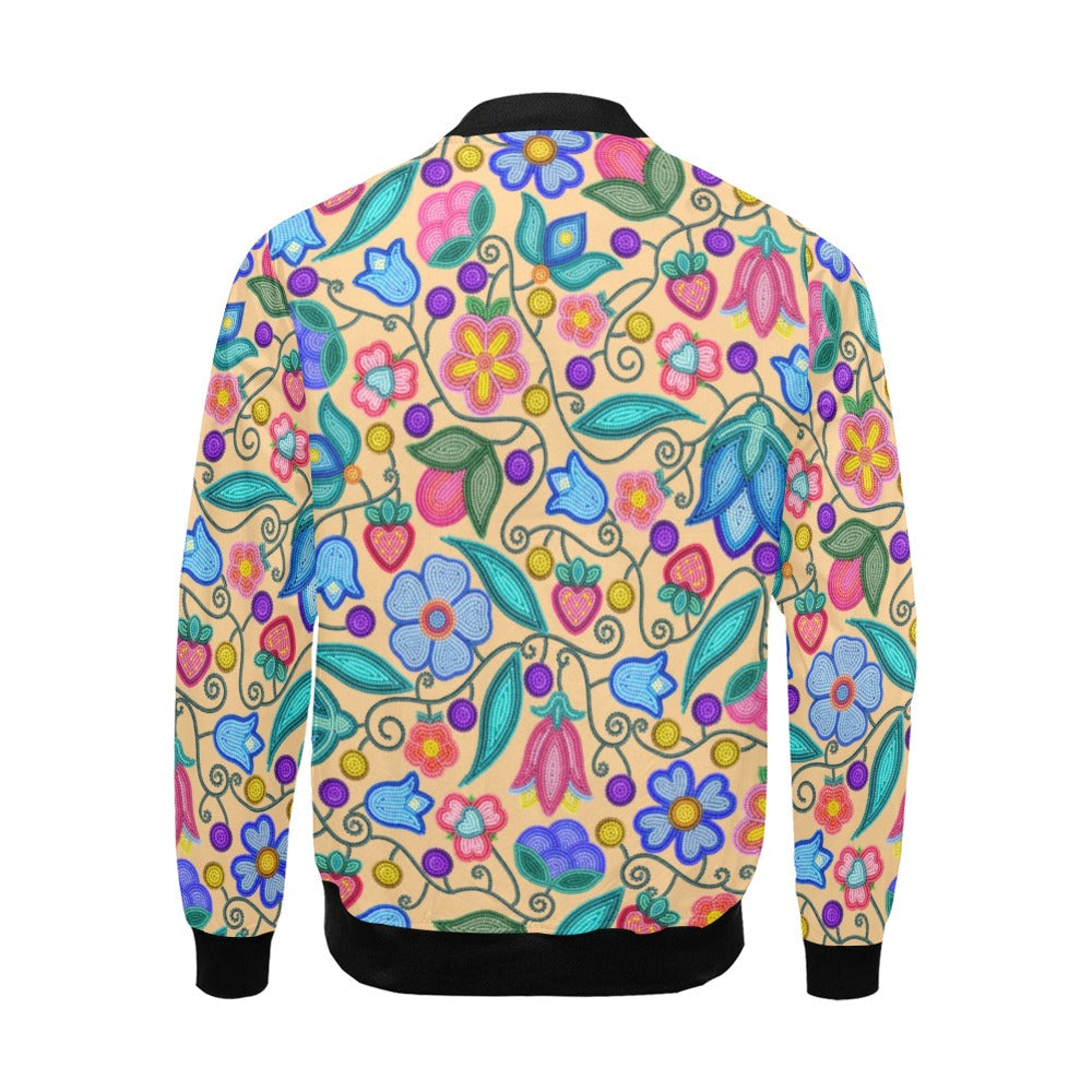 Sweet Offering Cream Bomber Jacket
