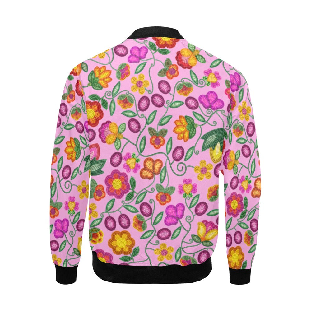 Boreal Bounty Pink Bomber Jacket