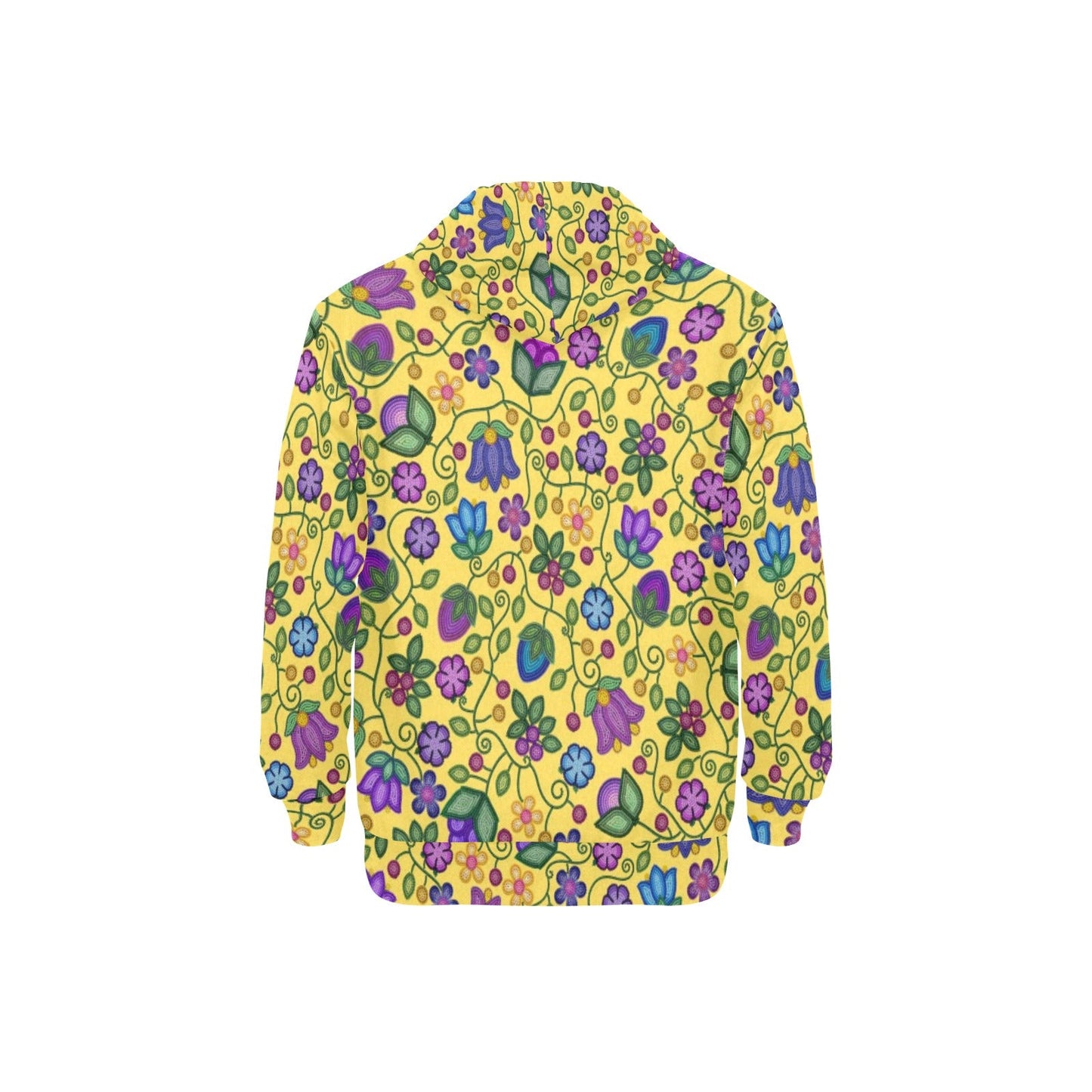 Bloom Uplift Yellow Fleece Hoodie
