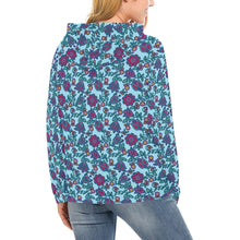 Load image into Gallery viewer, Beaded Nouveau Marine Hoodie for Women
