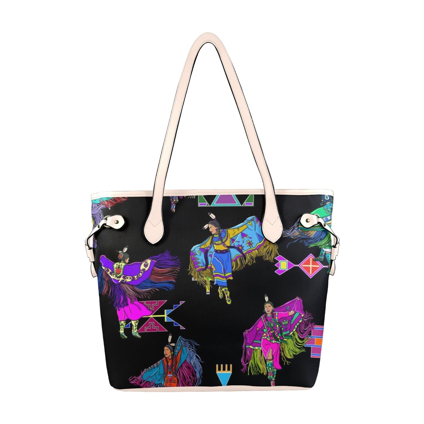 Women's Fancy Dancer Clover Canvas Tote